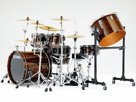 Tama's new Starclassic Bubinga Cordia drum set